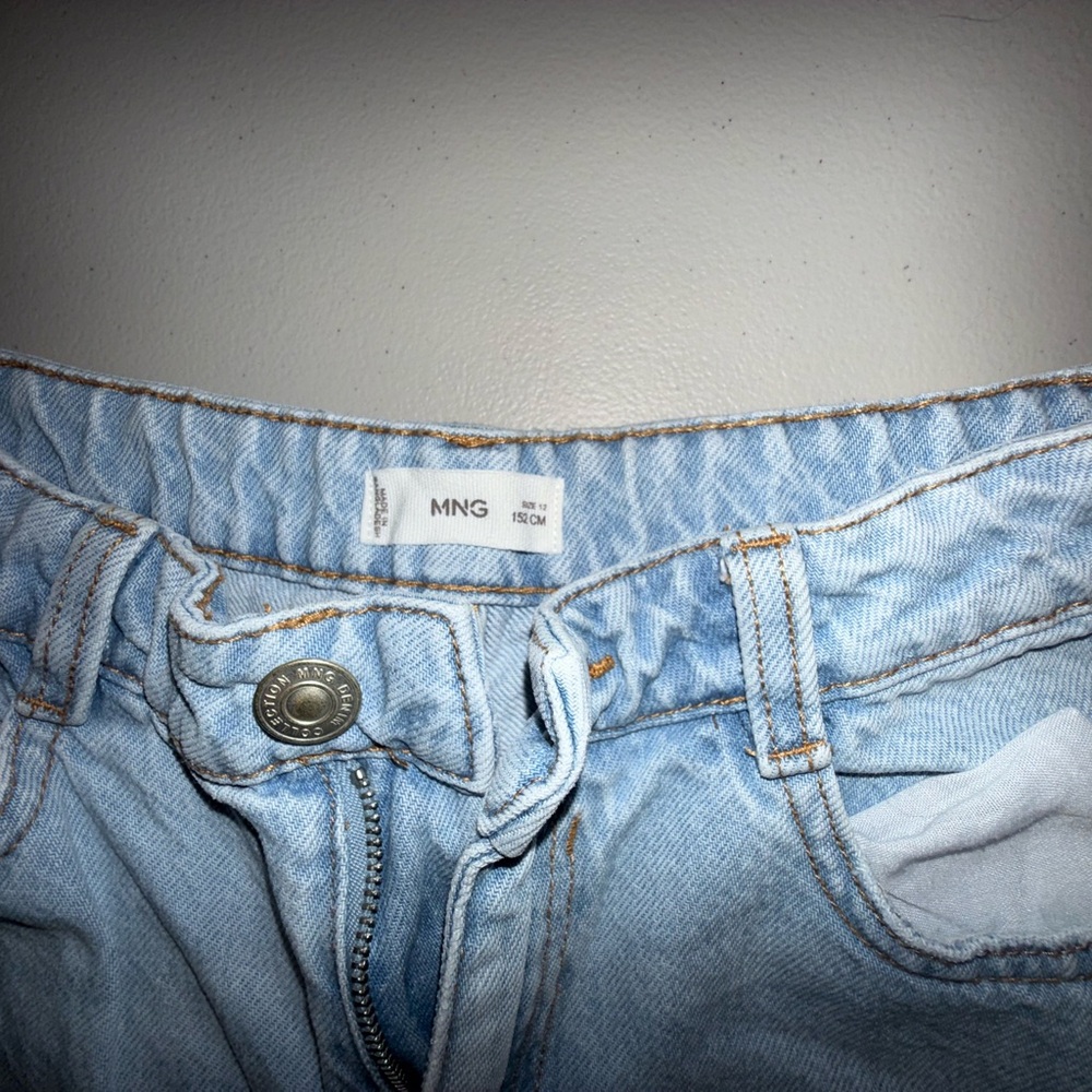 Mango Light Blue Denim Jeans